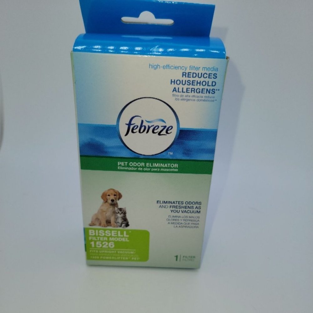 Febreze Pet Odor Eliminator Bissell Filter Model 1526 NIB